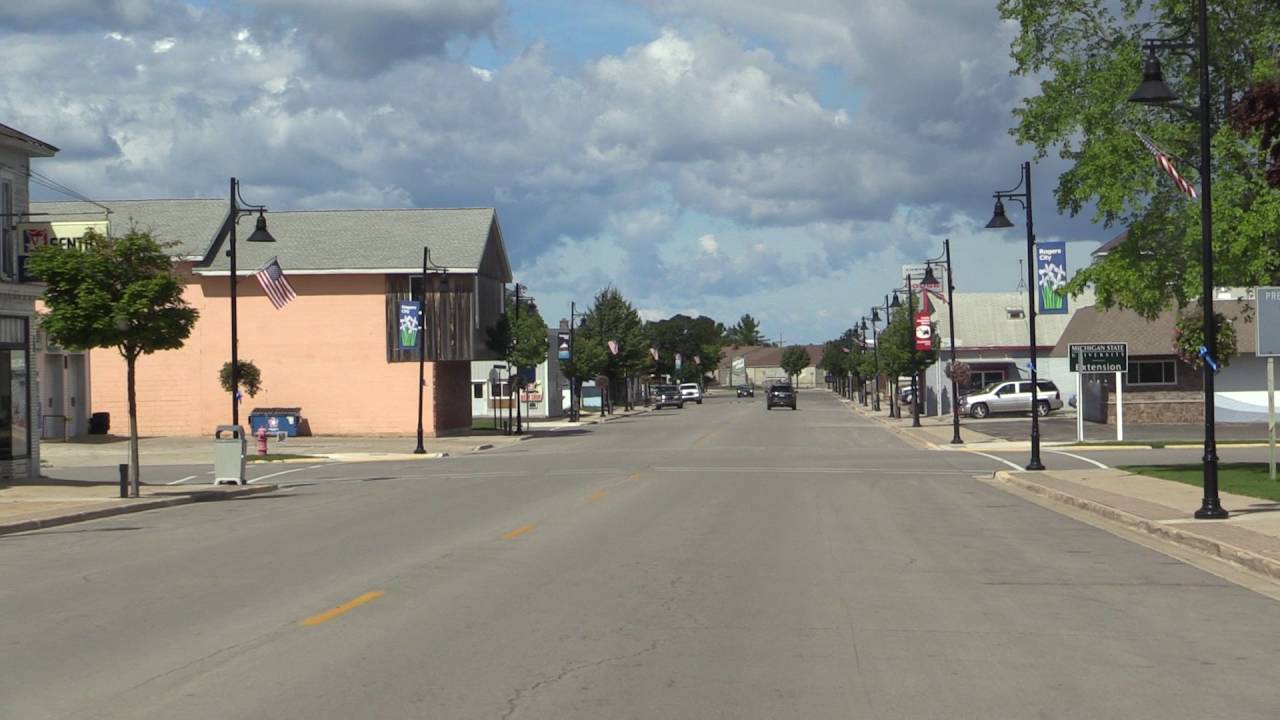 Rogers City, Michigan. Limestone Country