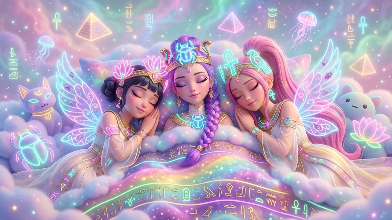 Погрузитесь в глубокий сон, избавьтесь от стресса и тревоги с Руми, Зои и Мирой 🎶 K-pop Охотники ...