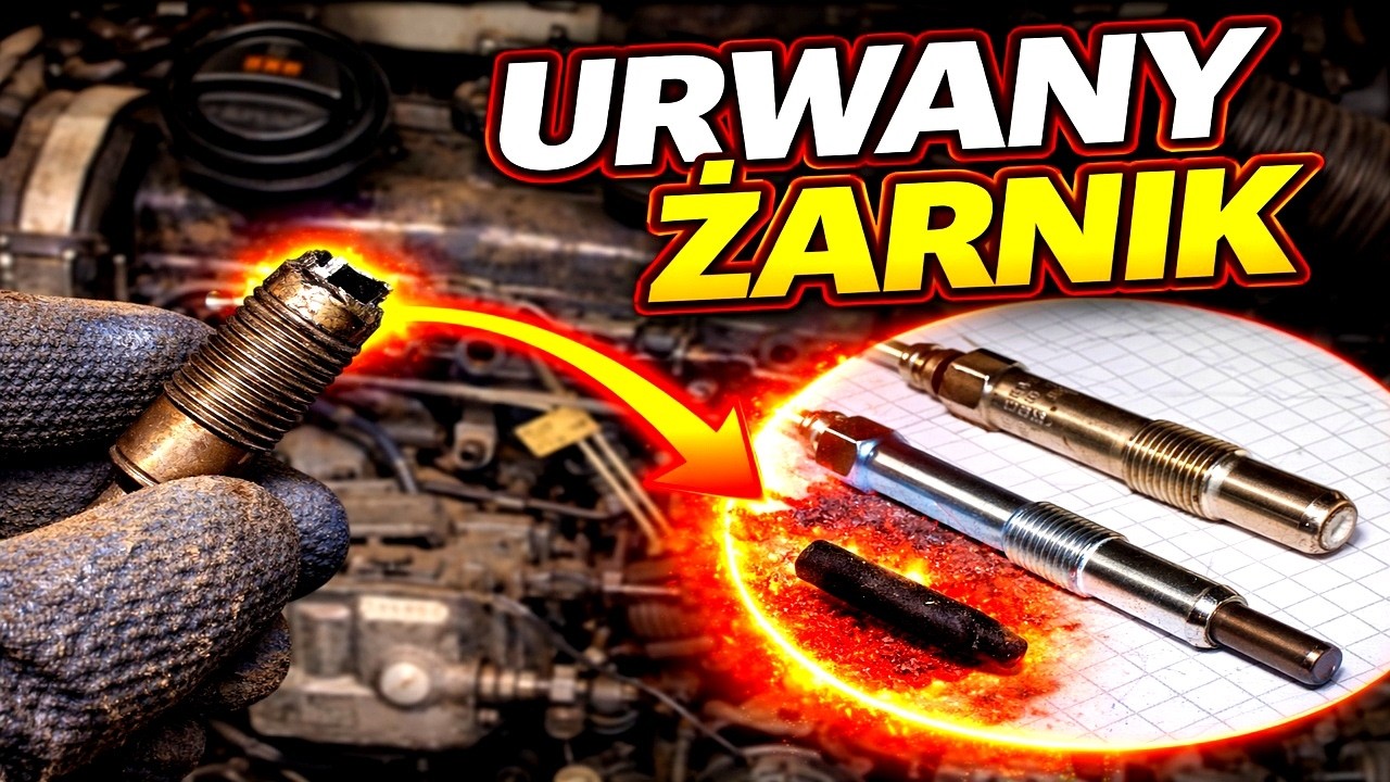 Legendarne 1.9 TDI i urwany żarnik świecy żarowej