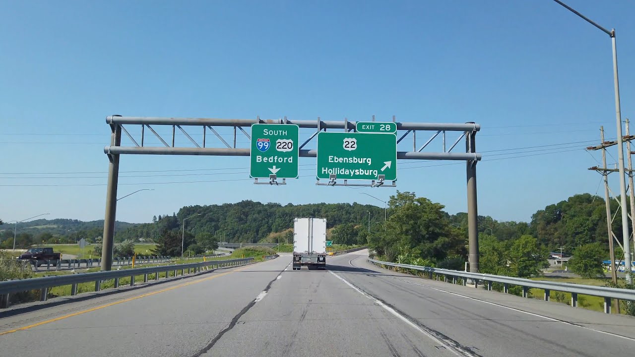 Interstate 99 south | Altoona, PA to Bedford, PA