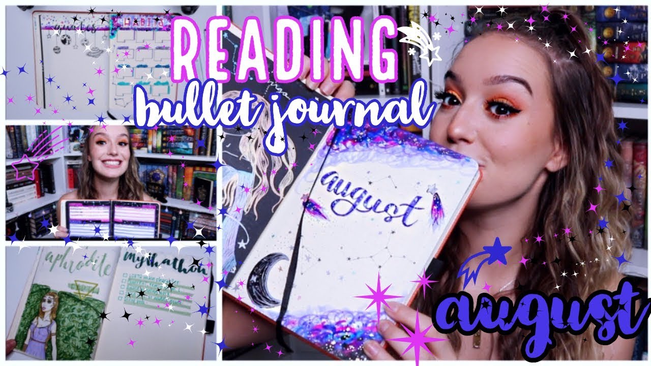 ✩ AUGUST Plan With Me | Reading Bullet Journal ✩