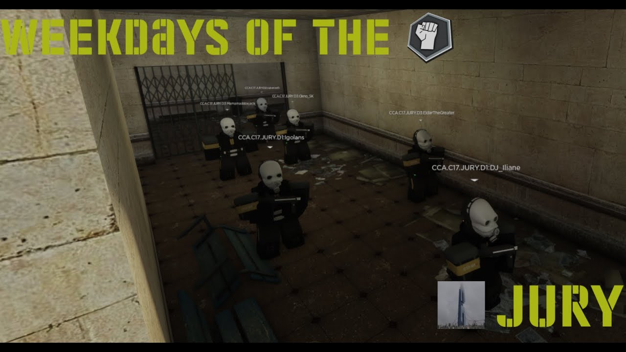 City-17 (Roblox) | Weekdays of the JURY.