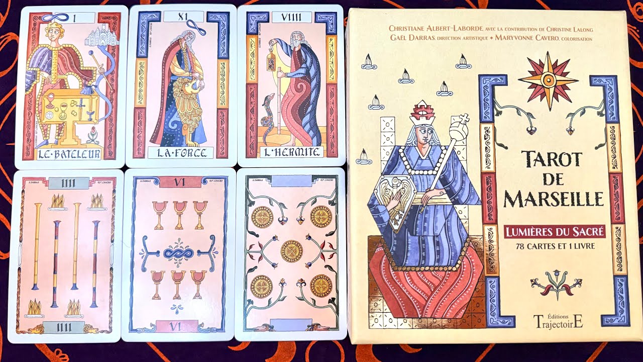 Tarot de Marseille Lumières du sacré ✨