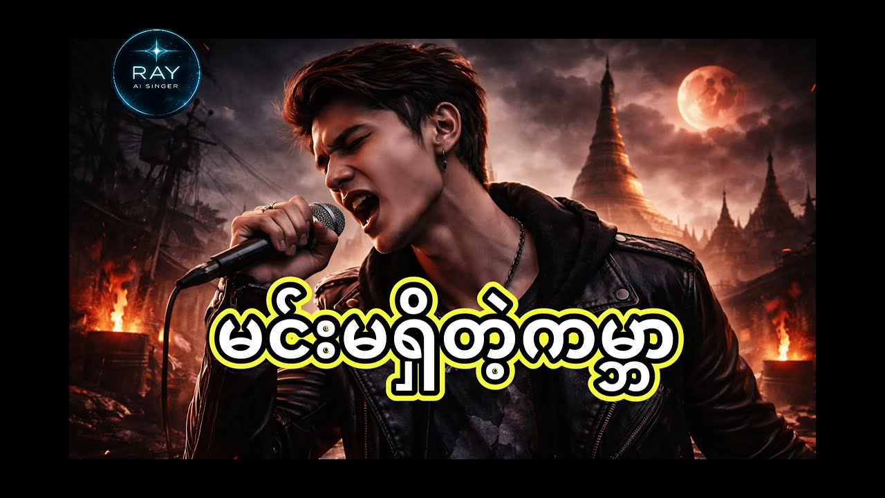မင်းမရှိတဲ့ ကမ္ဘာ – Myanmar Metal Rock | RAY AI Singer