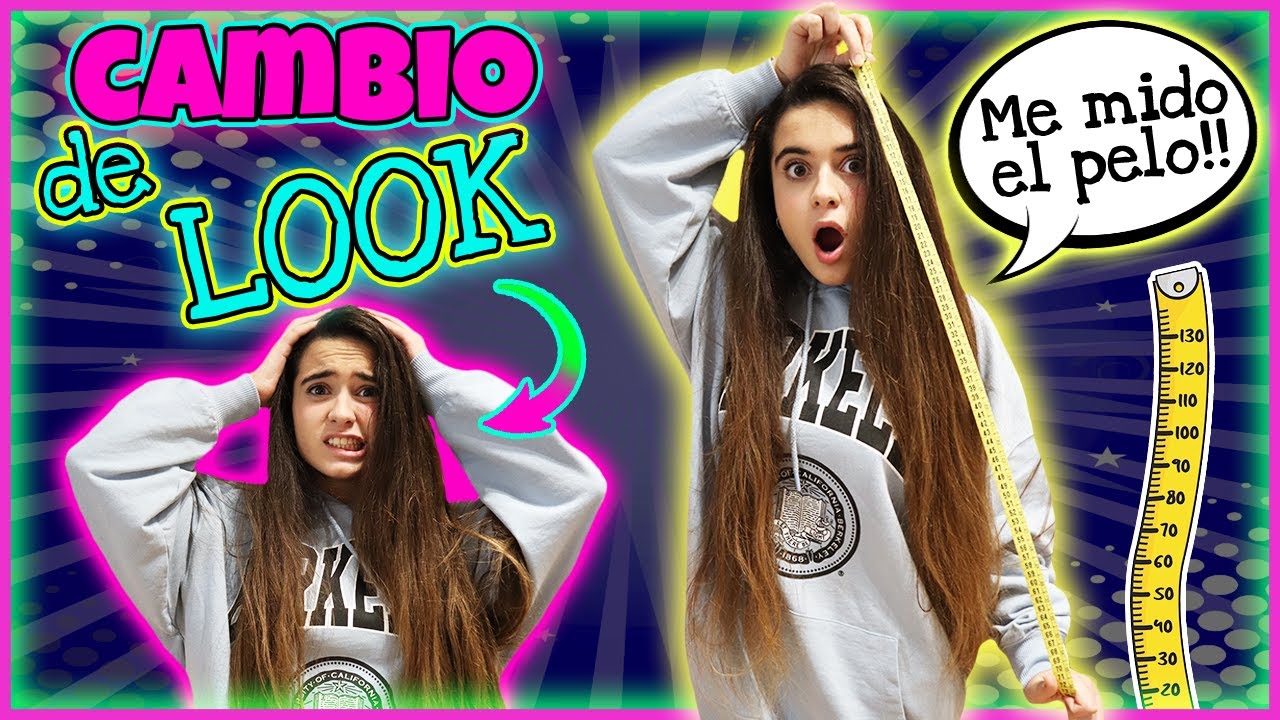 CAMBIO de LOOK EXTREMO!!! Me ALISO el PELO!!! CUÁNTO MIDE mi CABELLO???