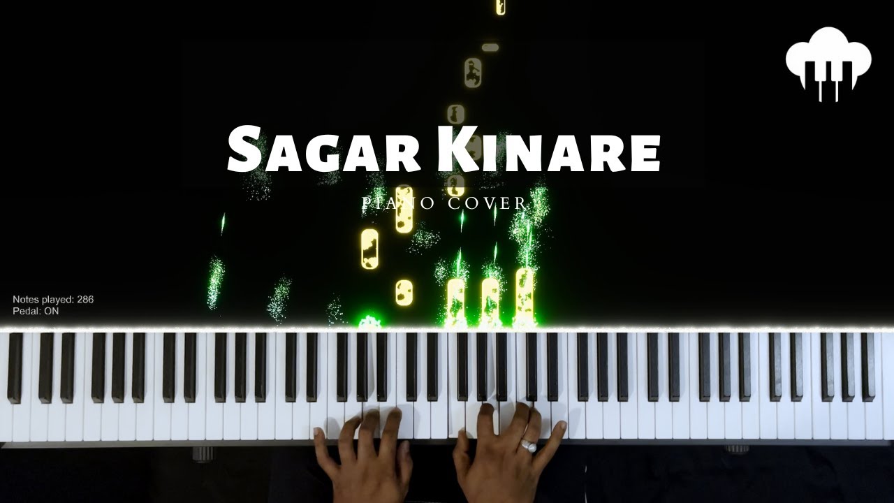 Sagar Kinare | Piano Cover | Kishore Kumar | Aakash Desai