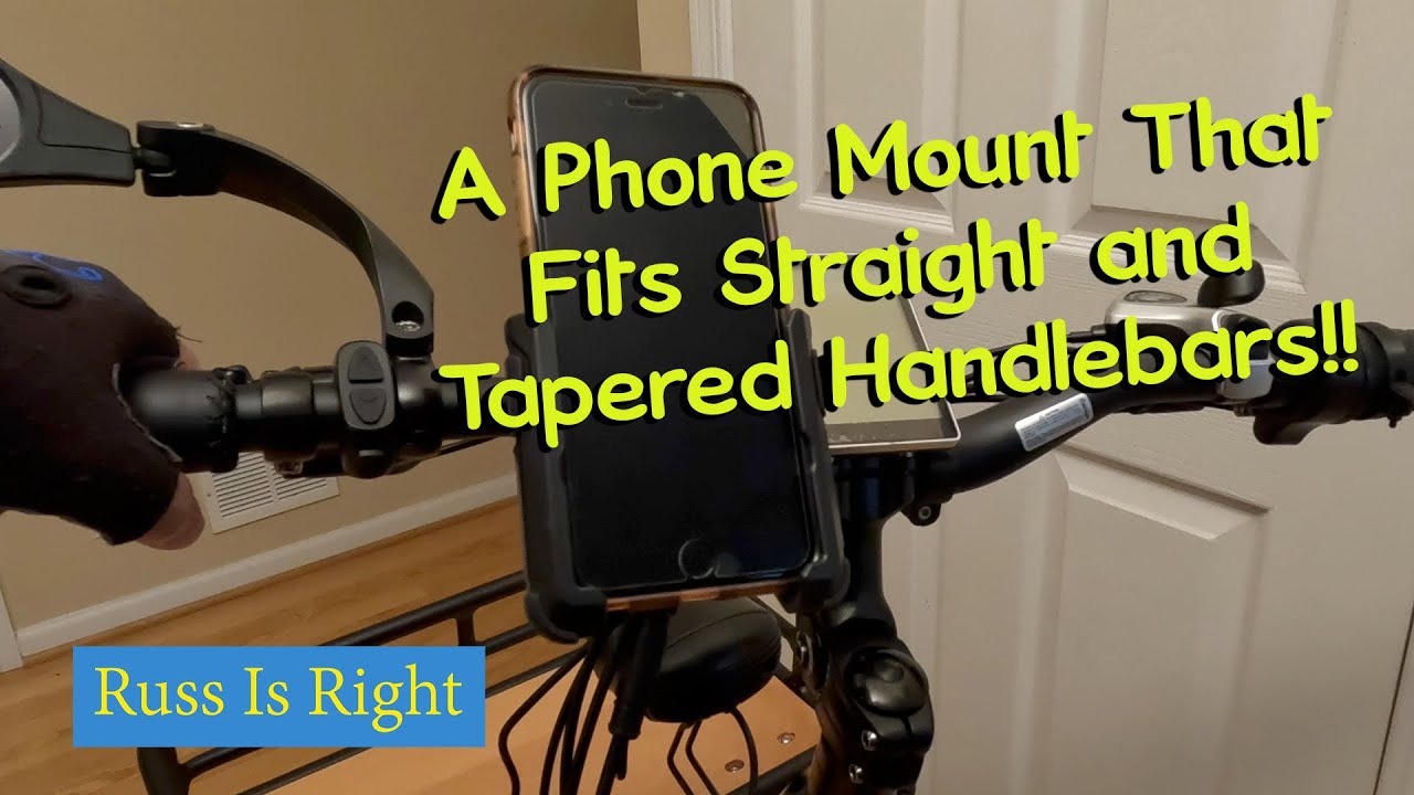 Lamicall BP09 Cellphone Mount - Fits Tapered Ebike Handlebars! - Save 50% While You Can!