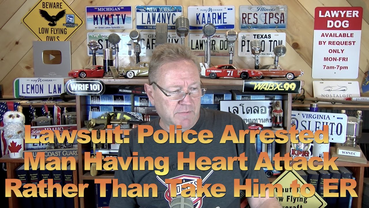 Lawsuit: Police Arrested Man Having Heart Attack