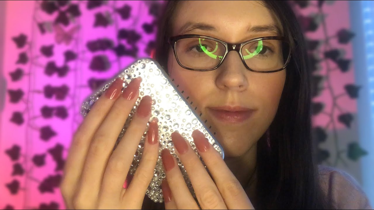 Asmr best tapping and scratching Sounds with long Nails💅🏻