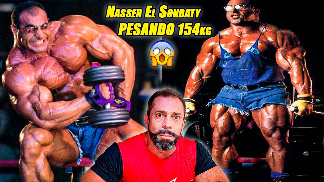REAGINDO AO TREINO DE UM DOS MAIORES BODYBUILDERS/ NASSER EL SONBATY