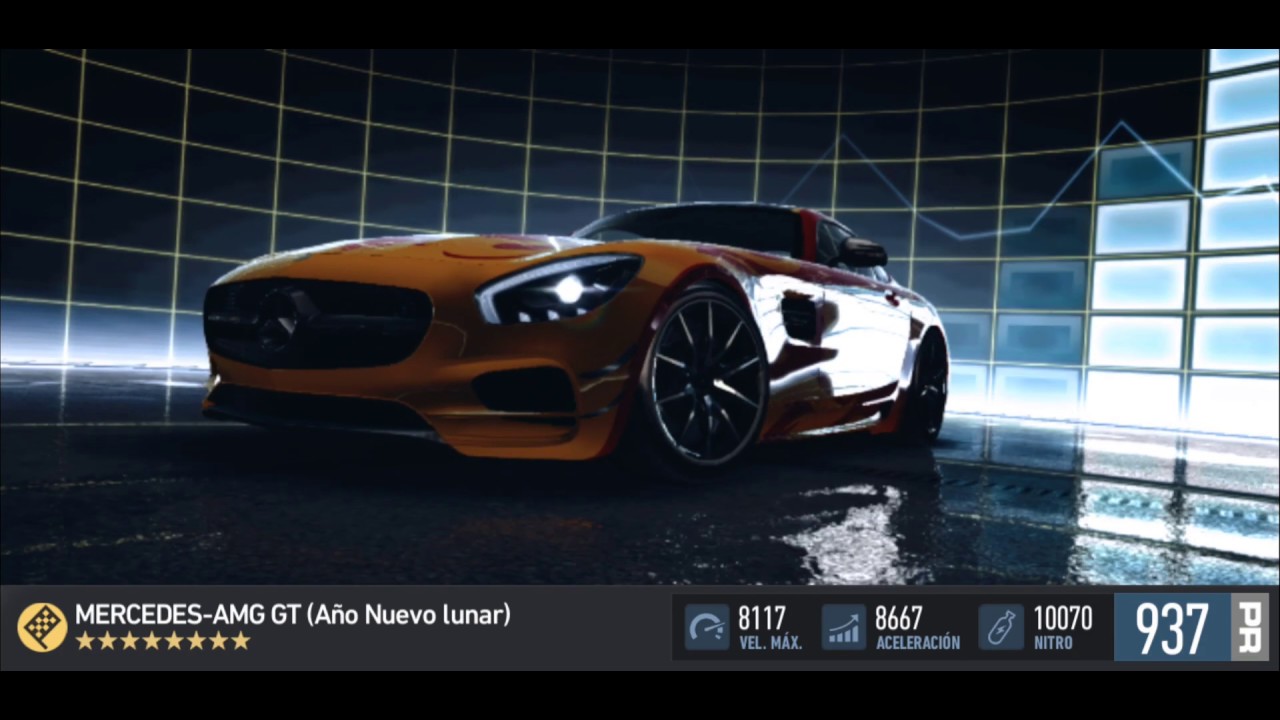 NFS No Limits: AMG GT (Lunar) Max PR & Tuning Unlock