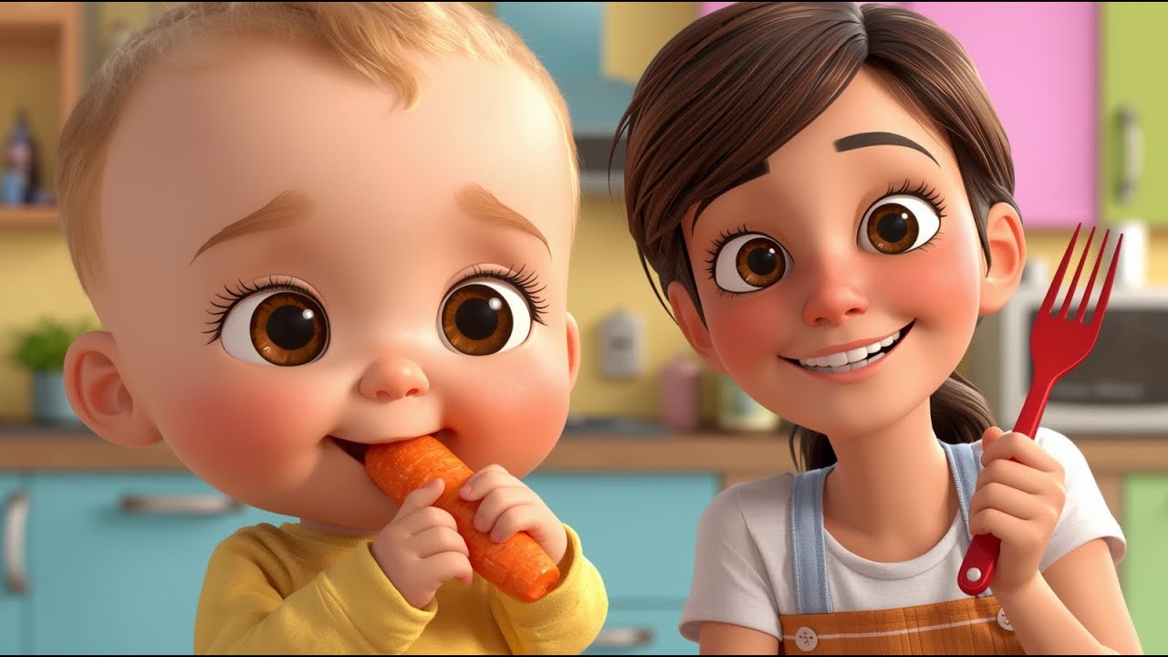 Yes Yes Vegetables 🥕 | Healthy Eating Song for Kids
