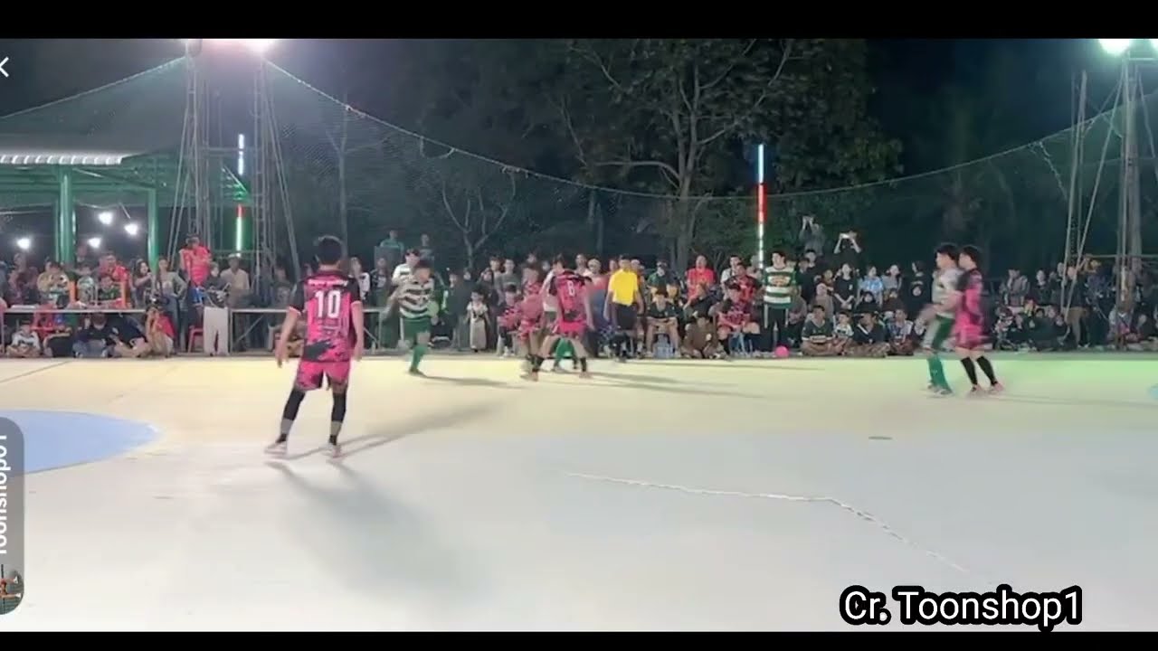 การแข่งขันฟุตซอล ทีมหมอนทอง Vs ทีมหัวไผ่ | ครึ่งหลัง+ ยิงจุดโทษ 