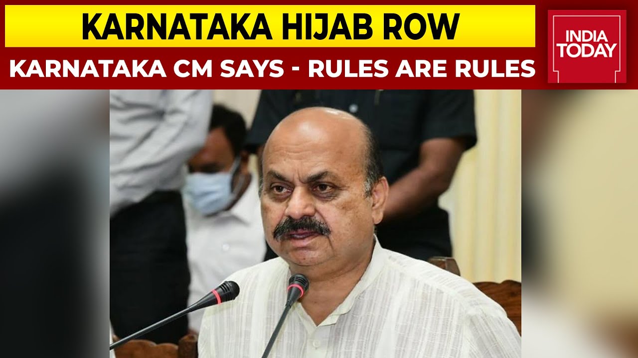 Politics Over Karnataka Hijab Row Grows, Karnataka CM Bommai Says- Rules Are Rules