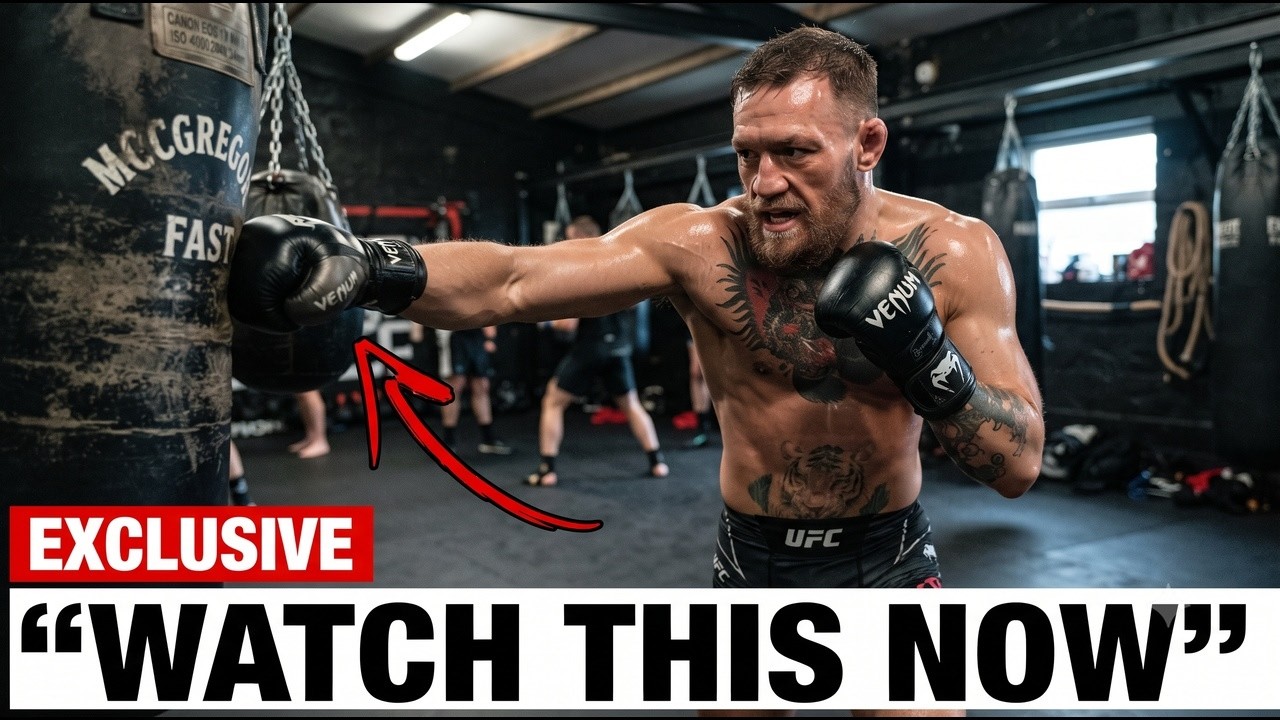 Conor McGregor's Raw Training Footage LEAKED