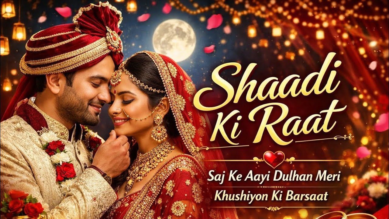 Shaadi Ki Raat 💍 | Romantic Wedding Song 2026 | Hindi Love Song | Dulhan Entry Song