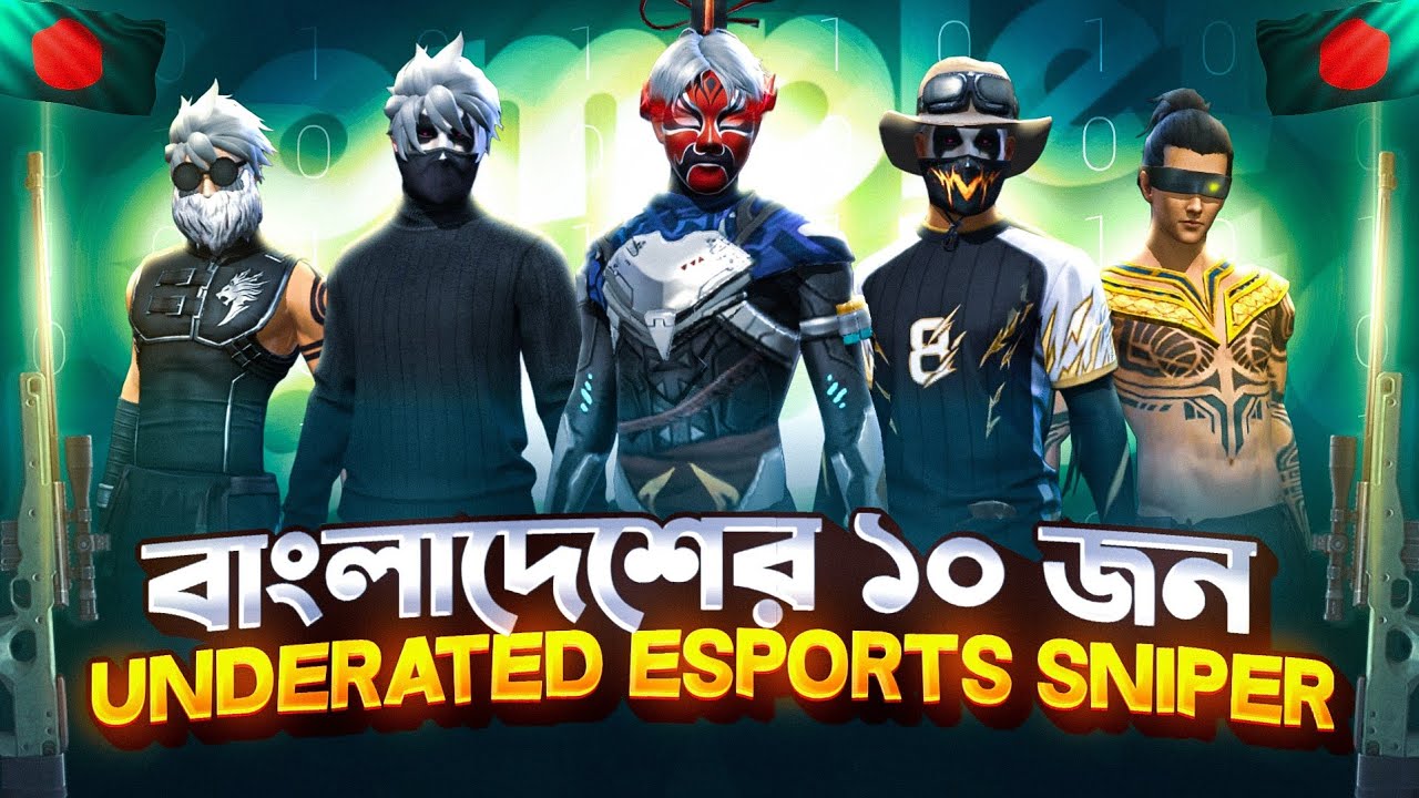 বাংলাদেশের সেরা ১০ জন মোবাইল স্নাইপার প্লেয়ার 🤯 || Top 10 Best Mobile Sniper Player in Bangladesh