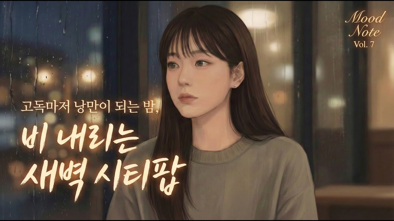 비 오는 새벽, 다시는 돌아갈 수 없는 그날로 (2 Hours City Pop Playlist)