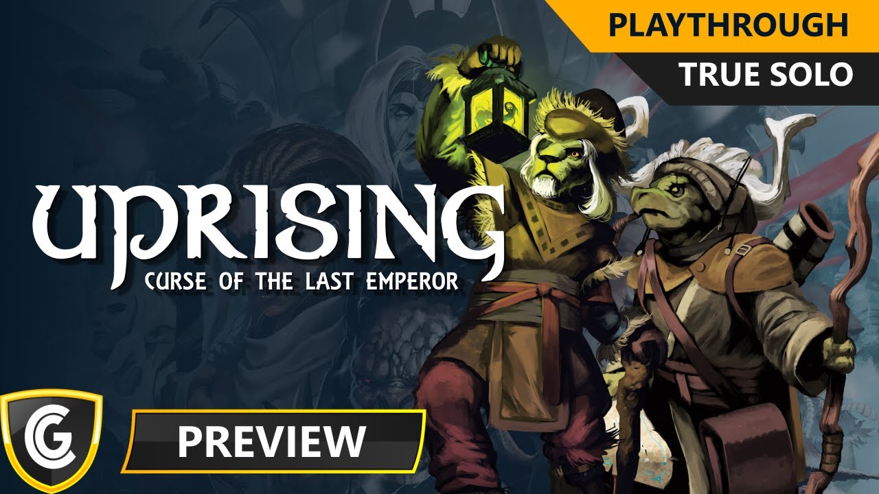 Uprising Curse of the Emperor | Preview | Solo Playthrough