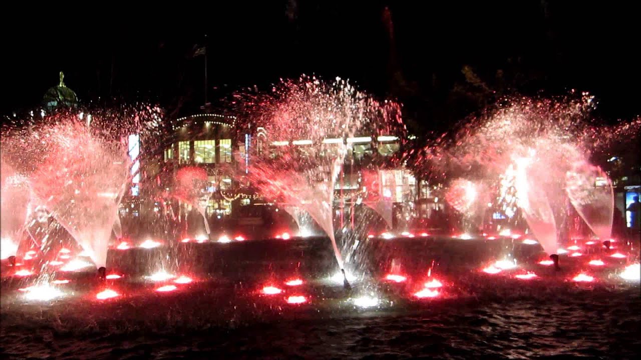 The Americana at Brand Fountain: Give Me a Kiss (Wan Fang)