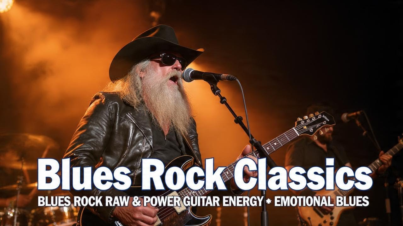 Jimi Hendrix, ZZ Top, Eric Clapton, The Animals Inspired Rock Blues & Soul Ballads