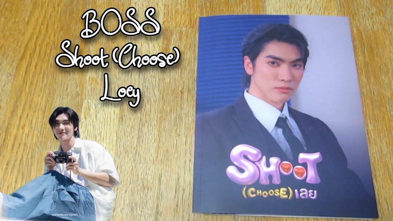 (Unboxing) BOSS 1st Single Album SHOOT (CHOOSE) LOEY