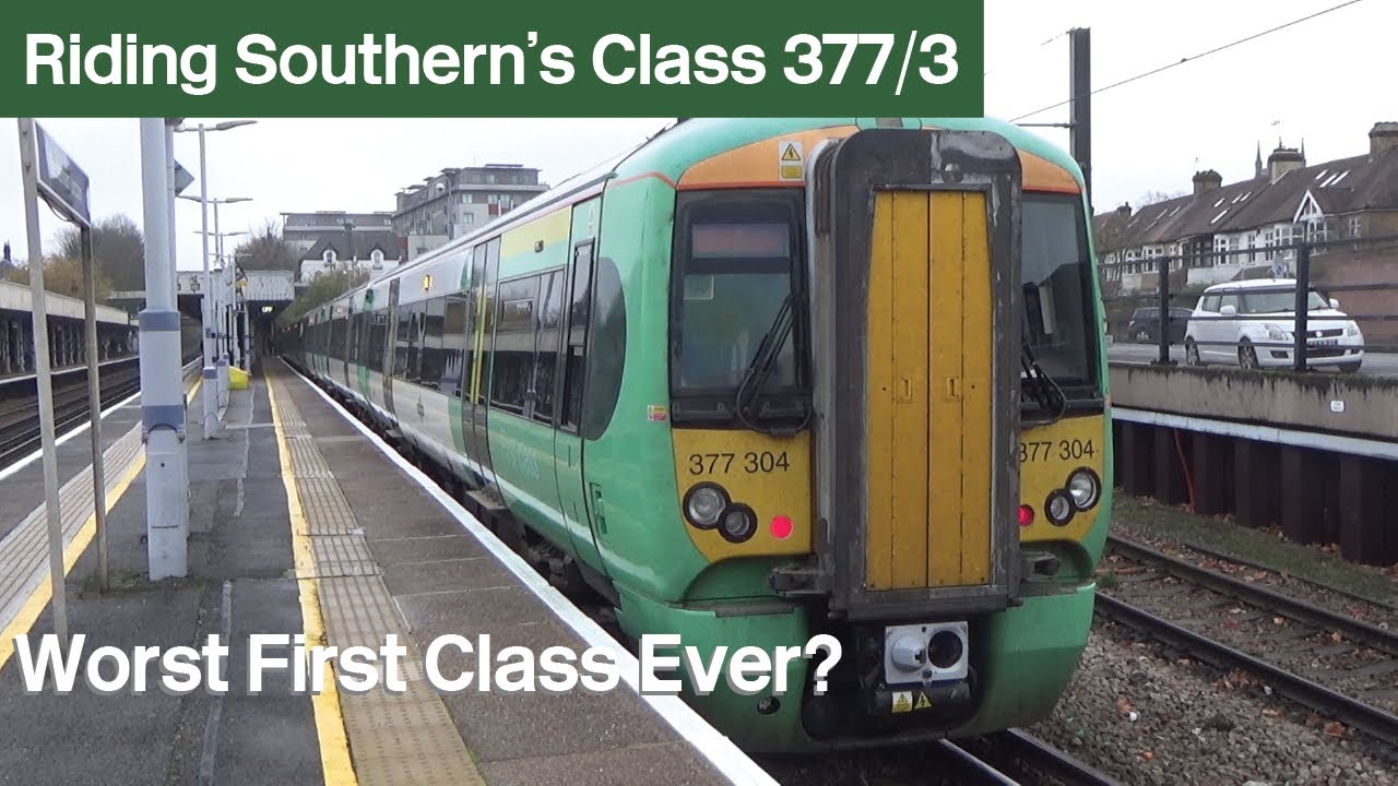 Worst First Class Ever? Southern's Class 377 From Beckenham Junction To London Bridge
