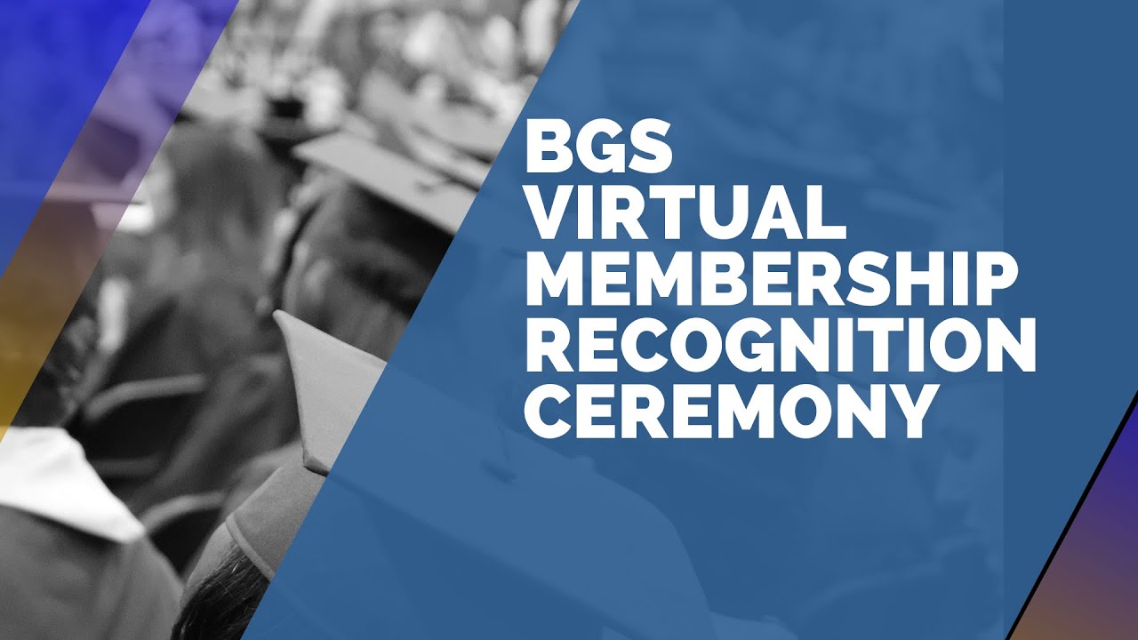 BGS Virtual Recognition Ceremony - 11/20/2025