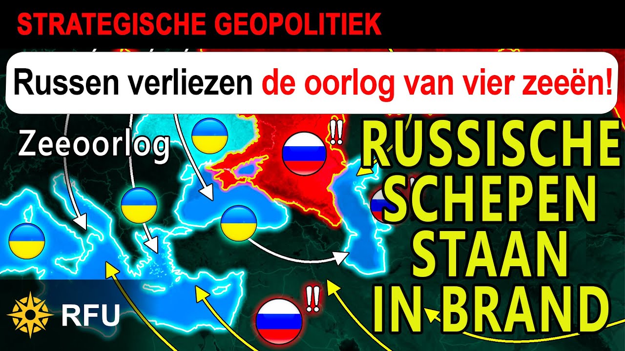 Van de Kaspische Zee tot de Middellandse Zee worden Russische schepen in vier zeeën vernietigd | RFU