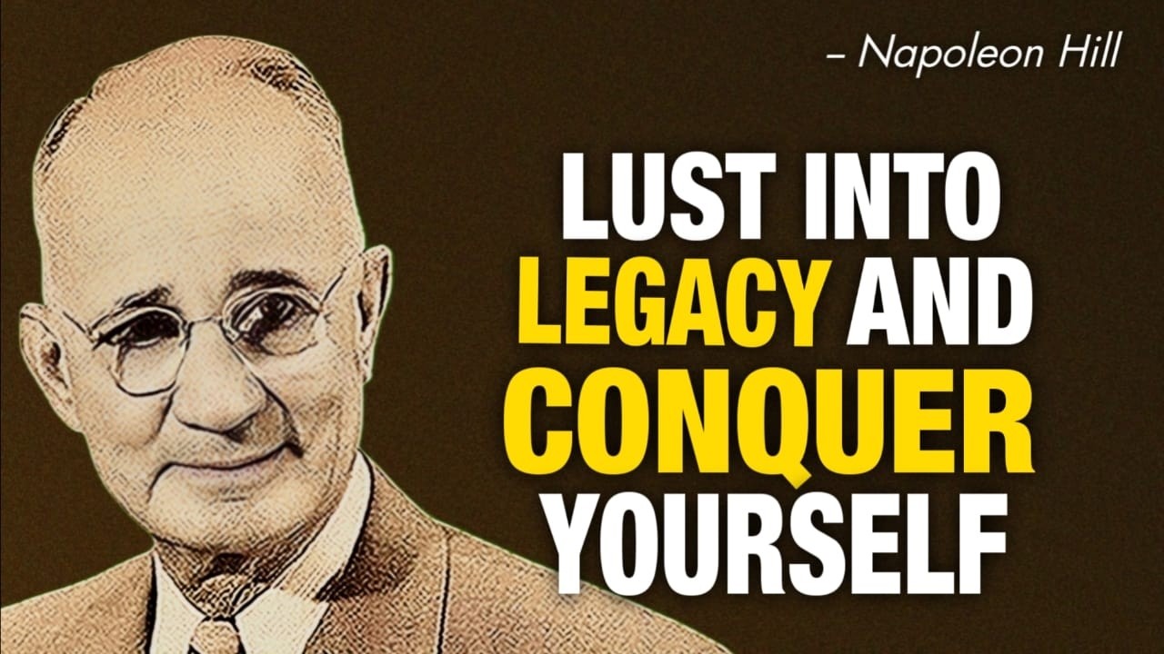 Transmute Lust into Legacy and Conquer Yourself | Napoleon Hill  #NapoleonHill #ThinkAndGrowRich