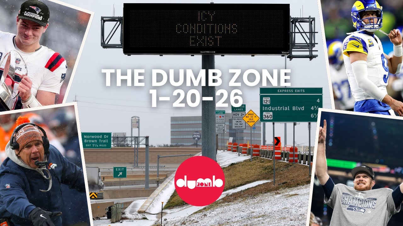 DZ 1-26-26 | Patriots-Seahawks Super Bowl and Dallas survives the ice storm