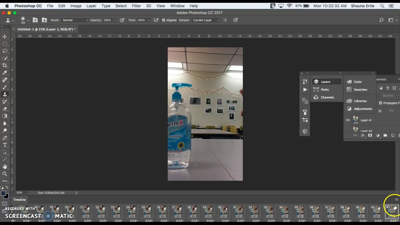 Reverse Loop Cinemagraph