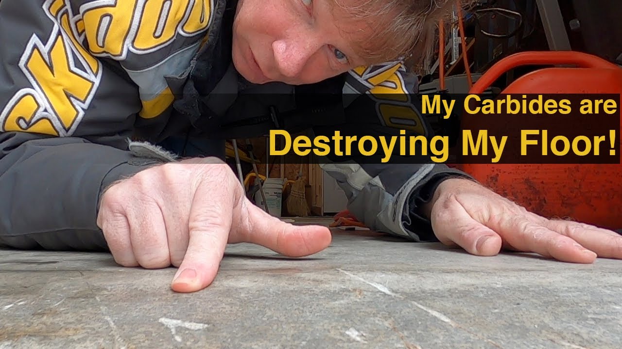 Keep Snowmobile Carbides from DESTROYING Your Floor or Trailer Deck!