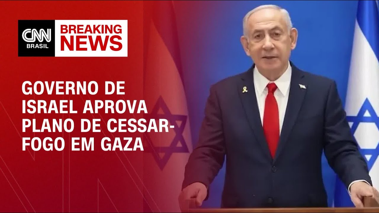 Governo de Israel aprova primeira fase do plano de Cessar-fogo em Gaza | CNN ARENA