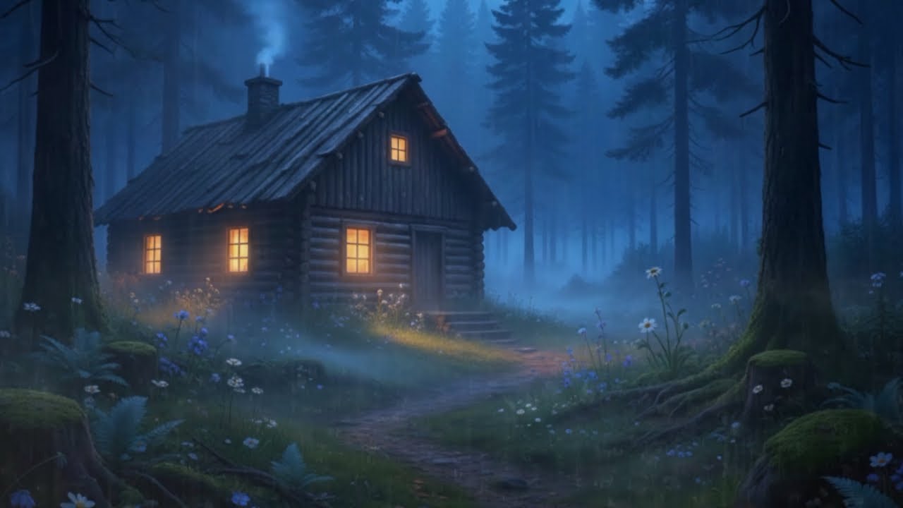Super Heavy Rain To Sleep Immediately – Deep Sleep Rain Sounds & Thunderstorm for Insomnia Relief