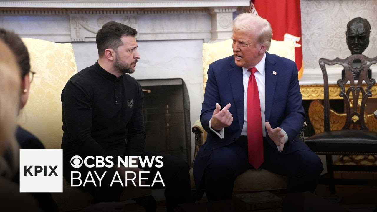Trump cancels press conference with Zelenskyy after tense meeting at White House