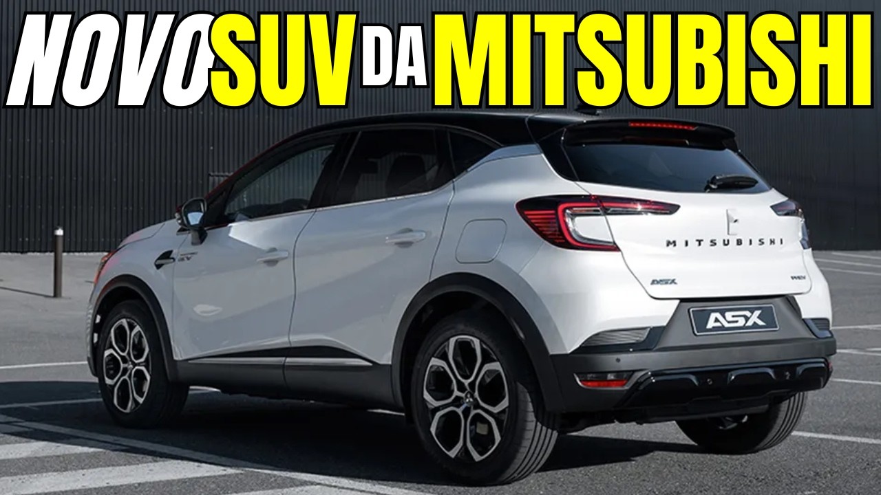 SUV Híbrido com 21 Km/L! Conheça o Mitsubishi ASX 2025 em Detalhes!