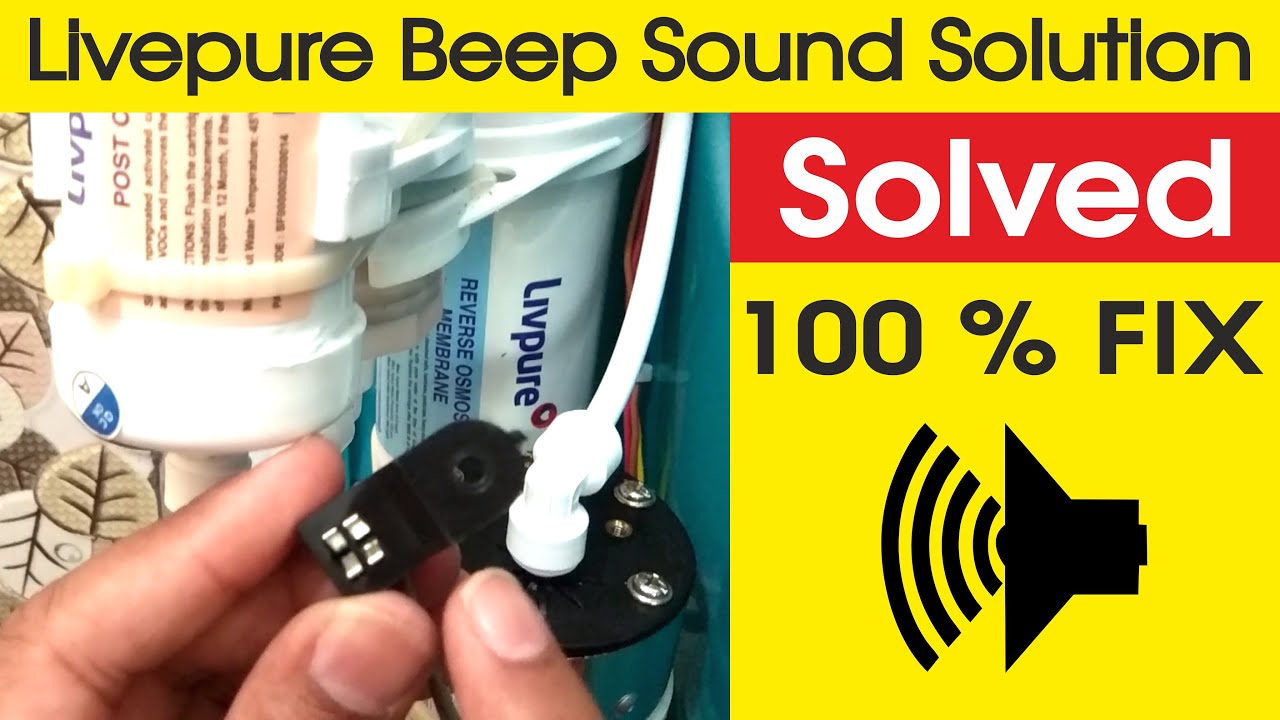 How To LIVPURE PEP STAR RO REPAIR WATER PURIFIER BEEP SOUND SOLUTION | HINDI | TechToday