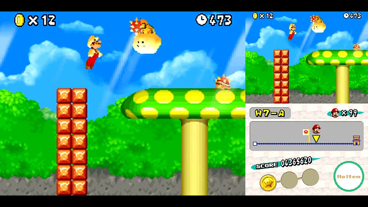 [hack 100%] New Super Mario Bros. F 7-A