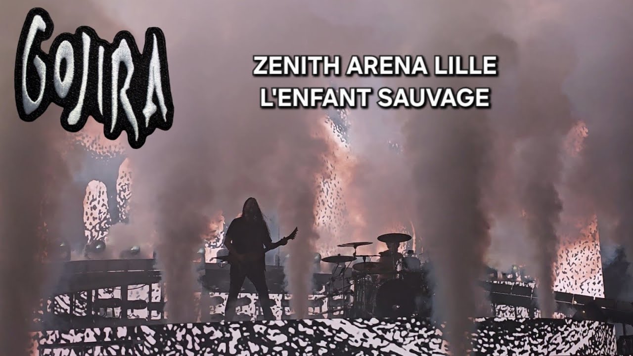 GOJIRA France 2025 Tour - L'enfant sauvage - live @ Zenith Lille (Fr) - 28 novembre 2025