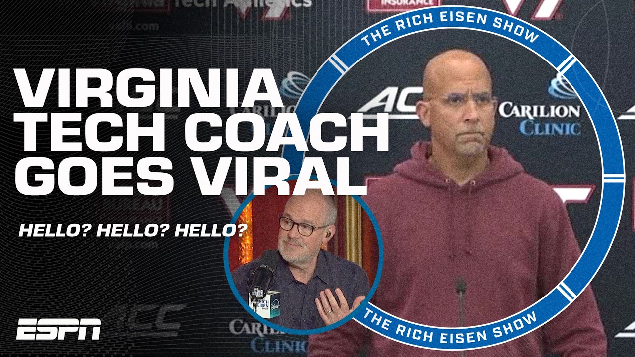 James Franklin's bizarre press exchange has Chris Brockman punched up | The Rich Eisen Show