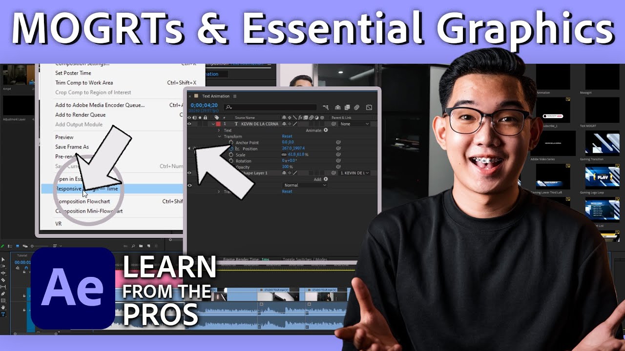 How To Deliver Professional Content Using Motion Graphic Templates | Adobe Video