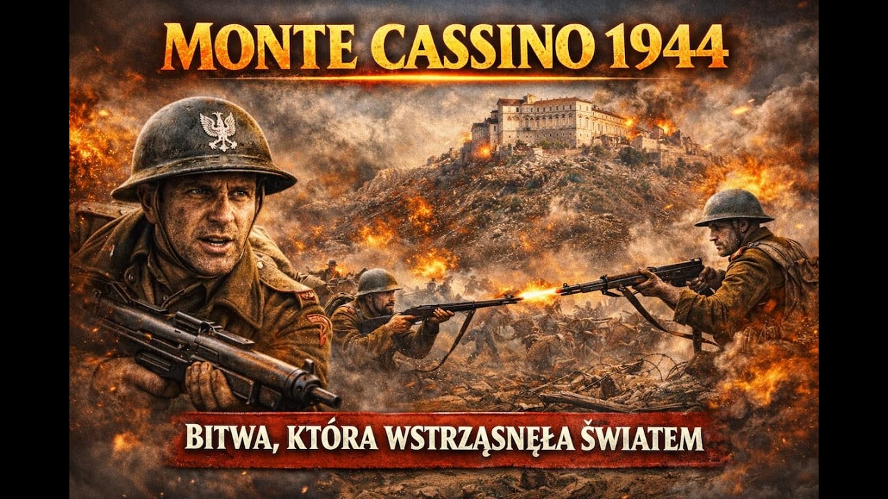 Polski szturm na Monte Cassino &ndash; heroizm w ruinach klasztoru