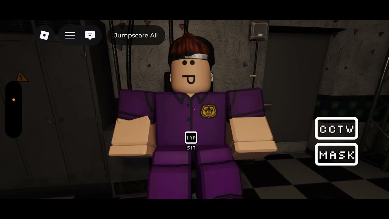 Playing with my best friend Roblox FNAF 2