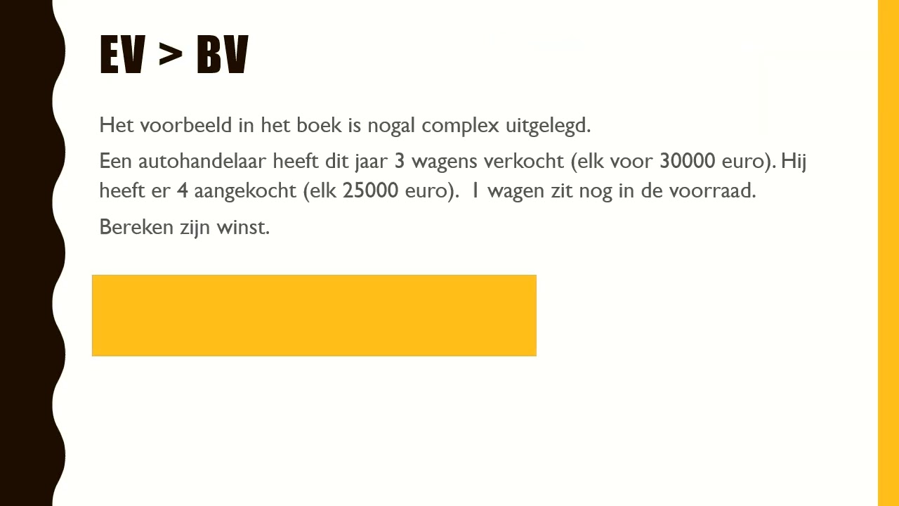 De Voorraadwijziging