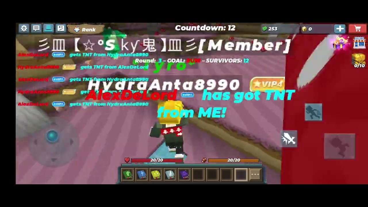 Blockman Go TNT TAG | HydraAnta Vs My Fan