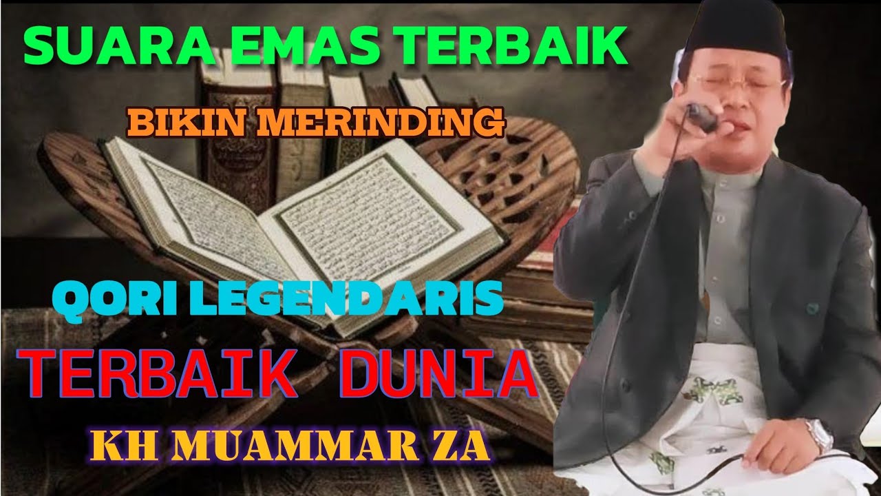 Tilawah merdu qori legendaris KH MUAMMAR ZA  mengenang masa masa di kampung  yang bikin tenang