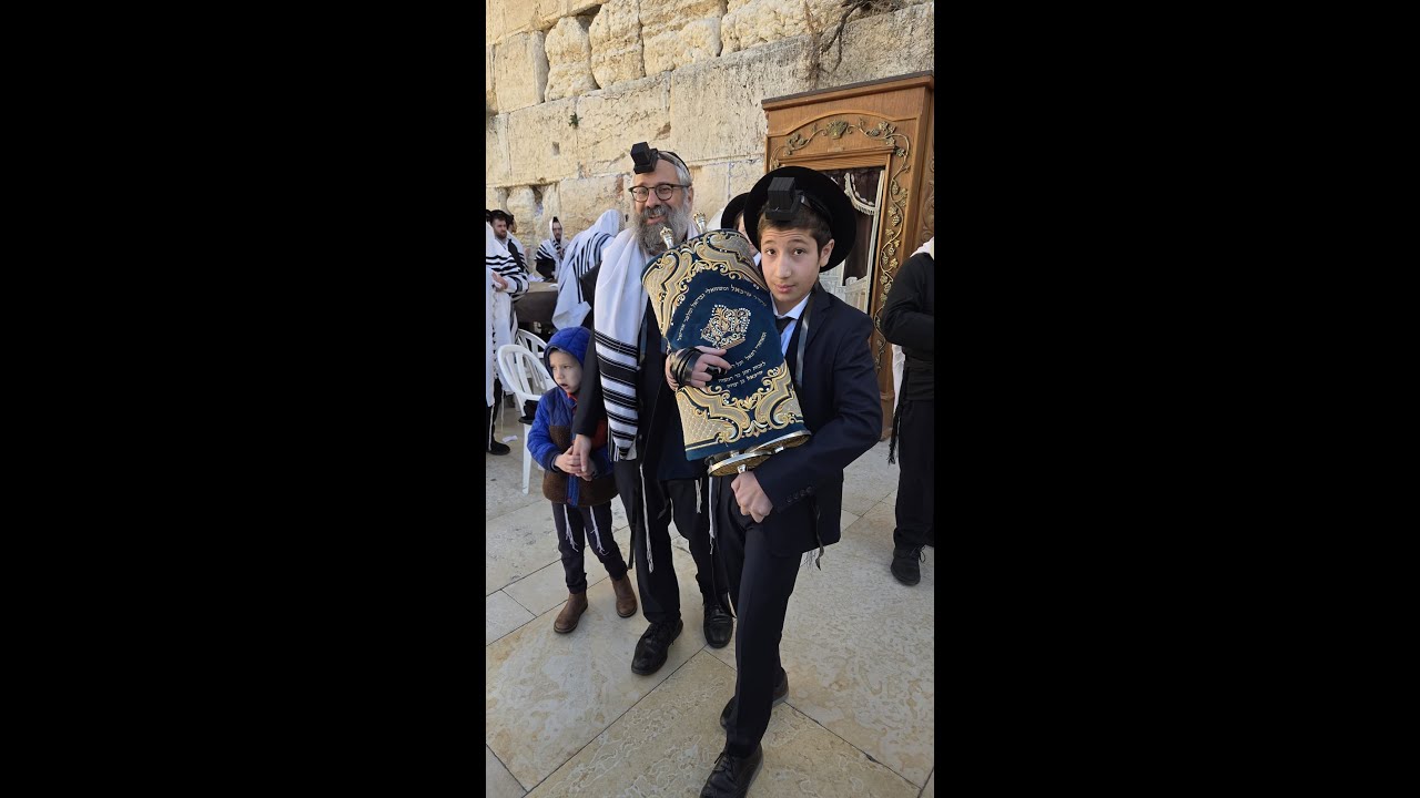 Avraham Silberstein's Bar Mitzvah in Israel