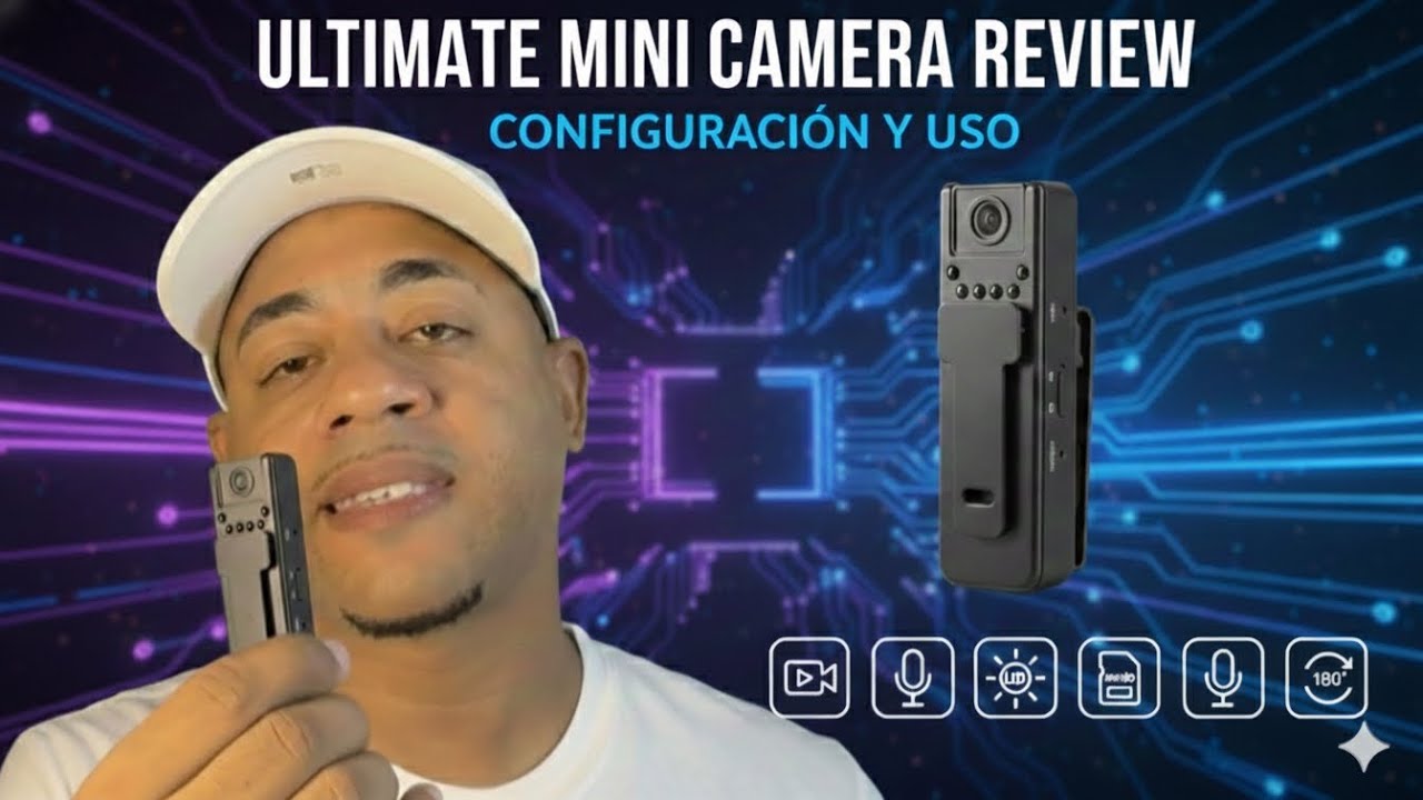 MINI CAMARA CONFIGURACION Y USO