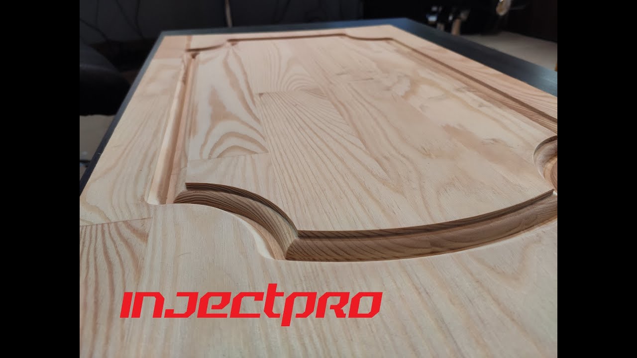 Frezowanie ploter CNC frontów meblowych frezarka INJECTPRO